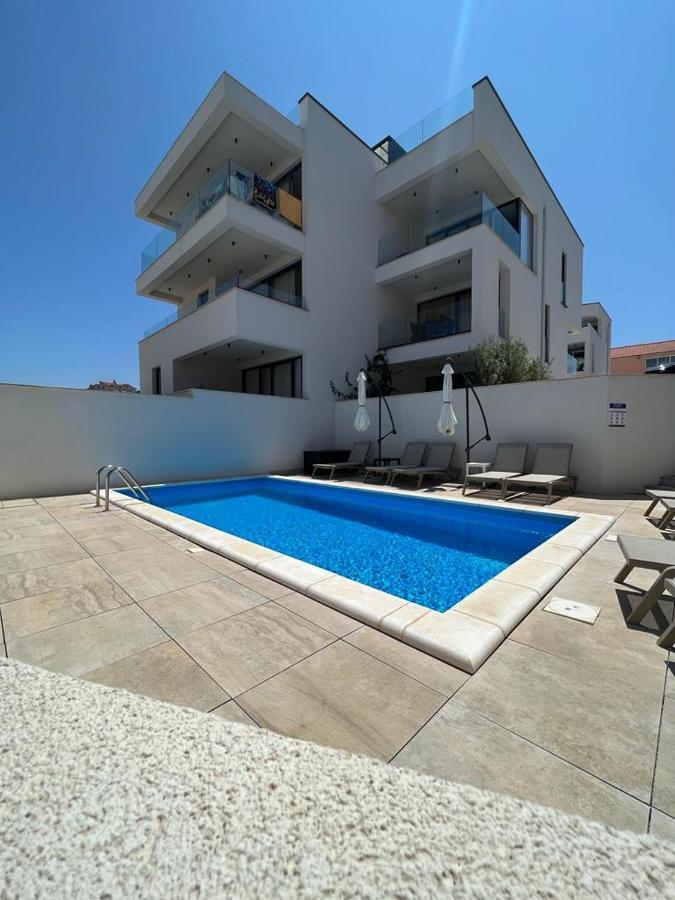 Luxury Apartment Casia With Heated Pool And Pleasent Terrace Trogir Exterior photo